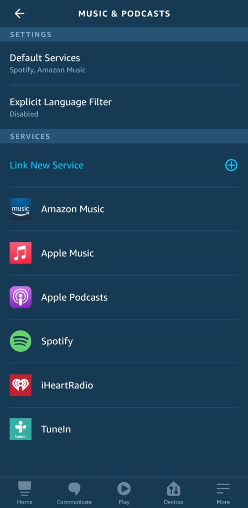 Spotify Account Settings On App